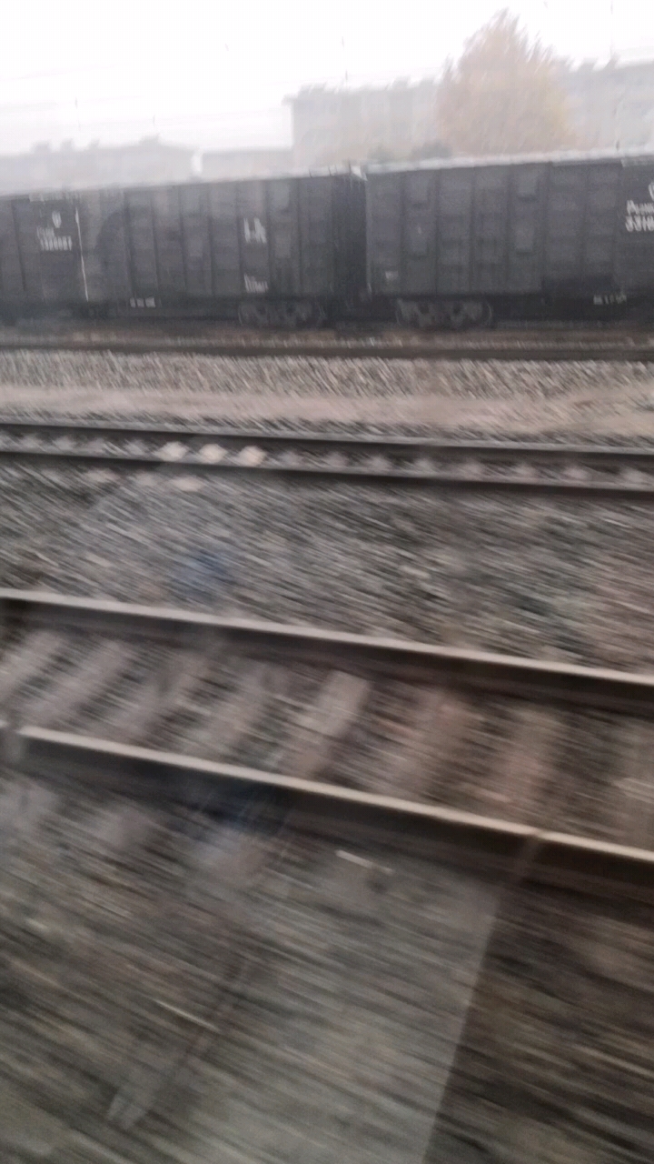 回家了西安下雪了