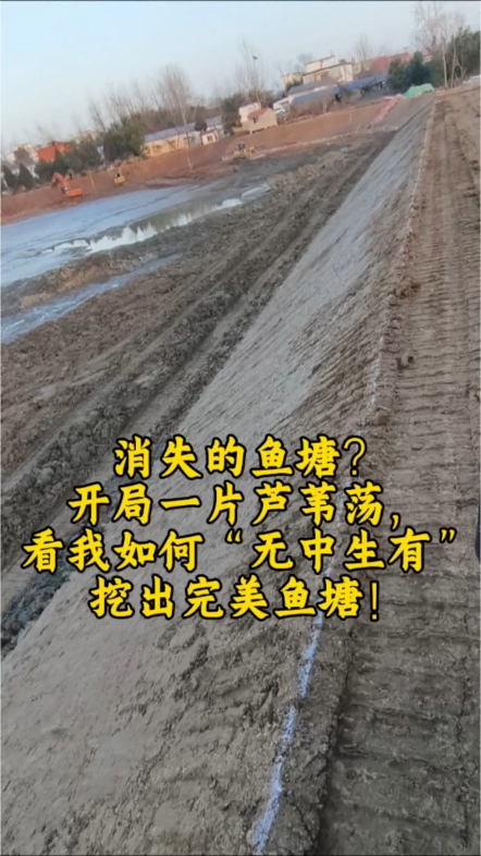 消失的鱼塘？看我如何“无中生有”挖出完美鱼塘！