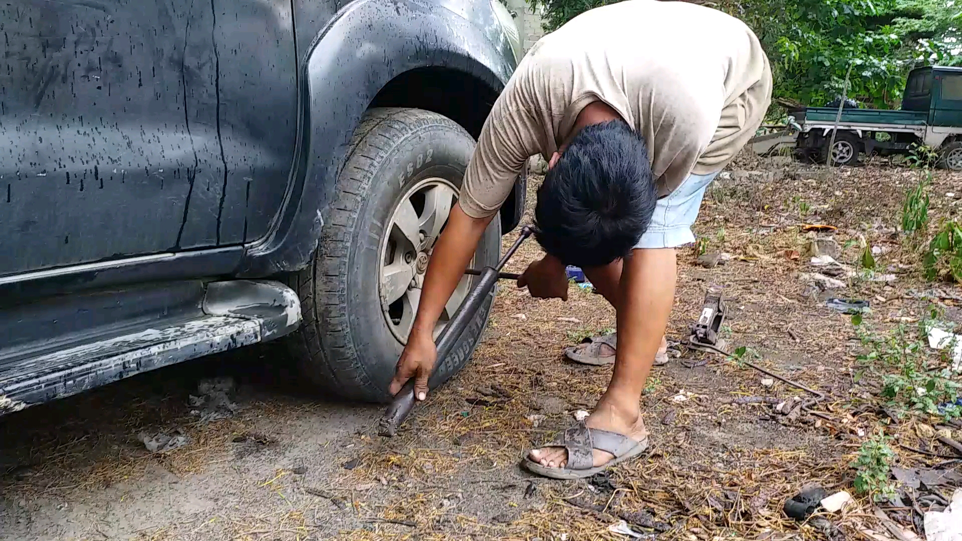 修車