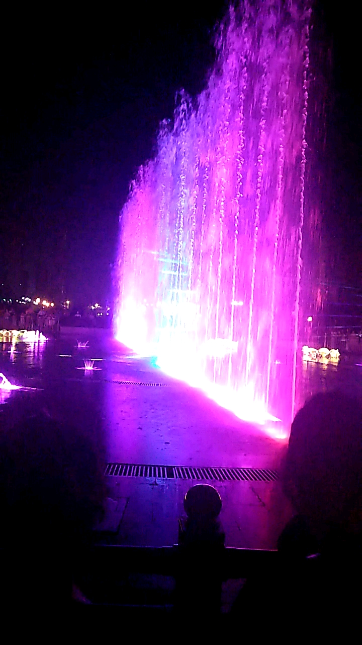 九江市南山公园音乐喷泉，与您共享