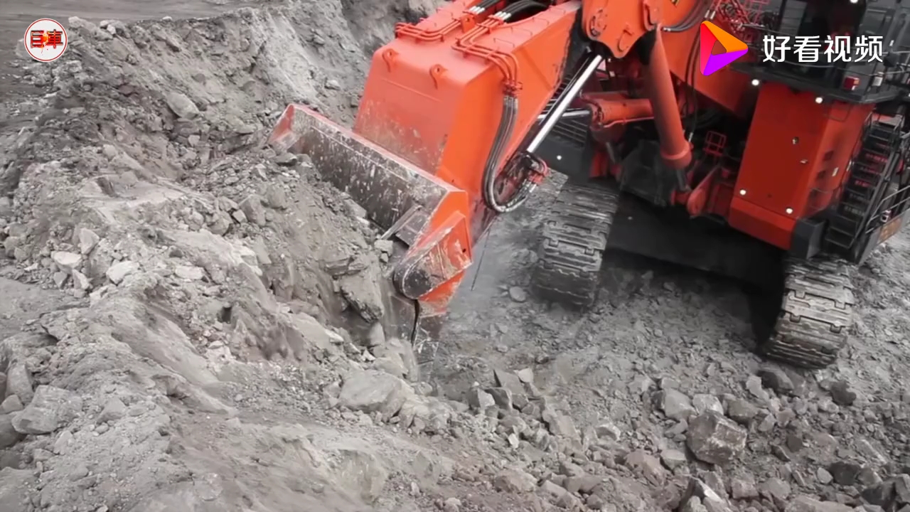 一铲之下万铲之上的挖机----利勃海尔R9800。