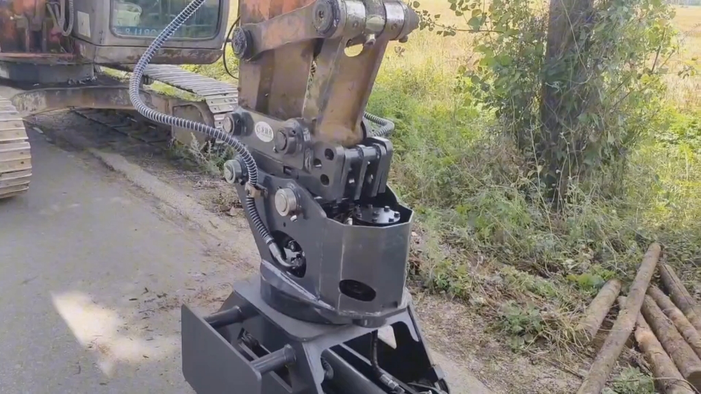 挖机快速连接器