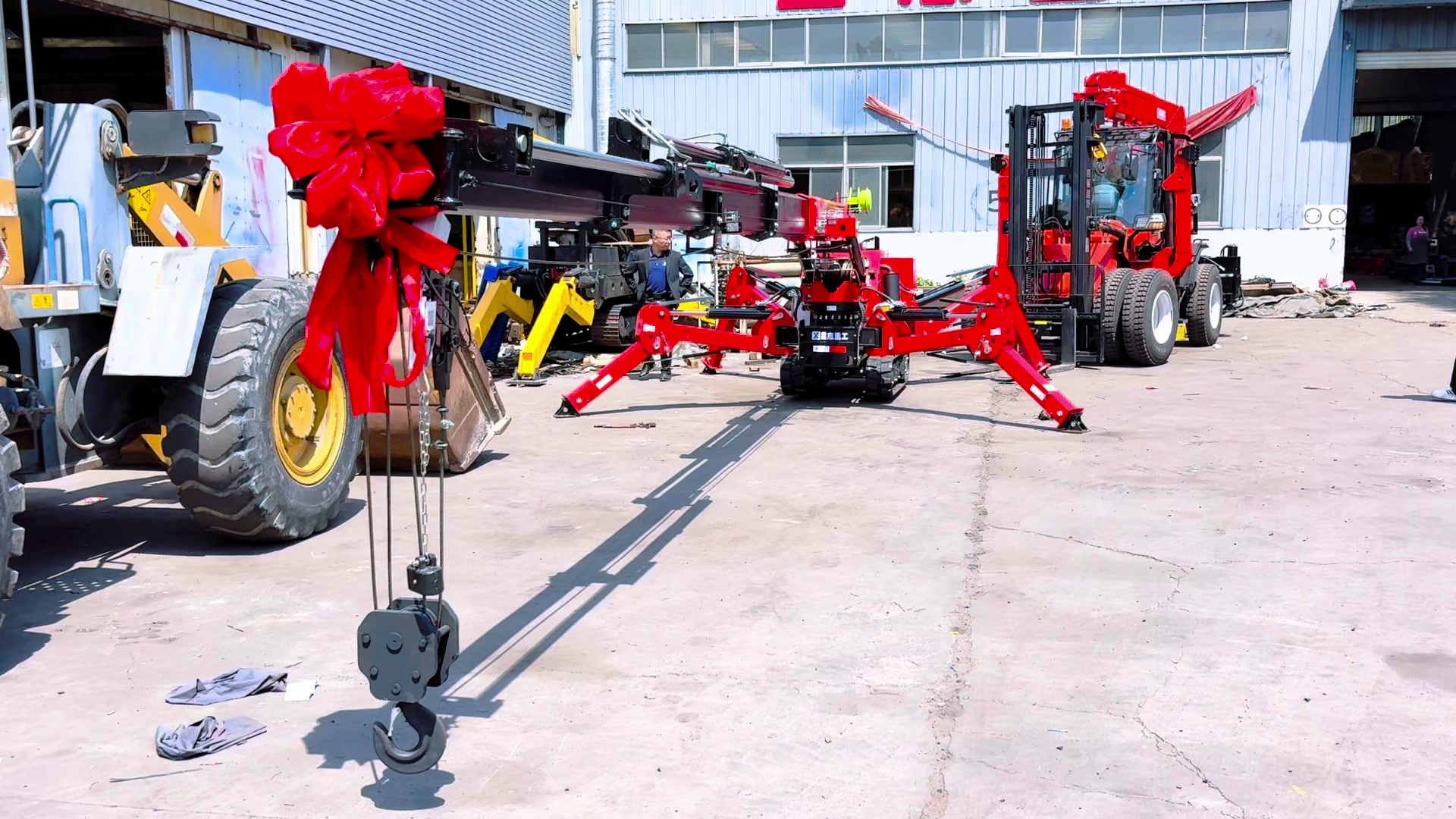 星志三噸蜘蛛吊車：小個(gè)頭，干大活！-帖子圖片